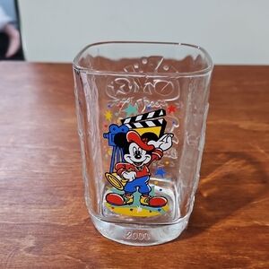 Mickey Mouse Glass Cup